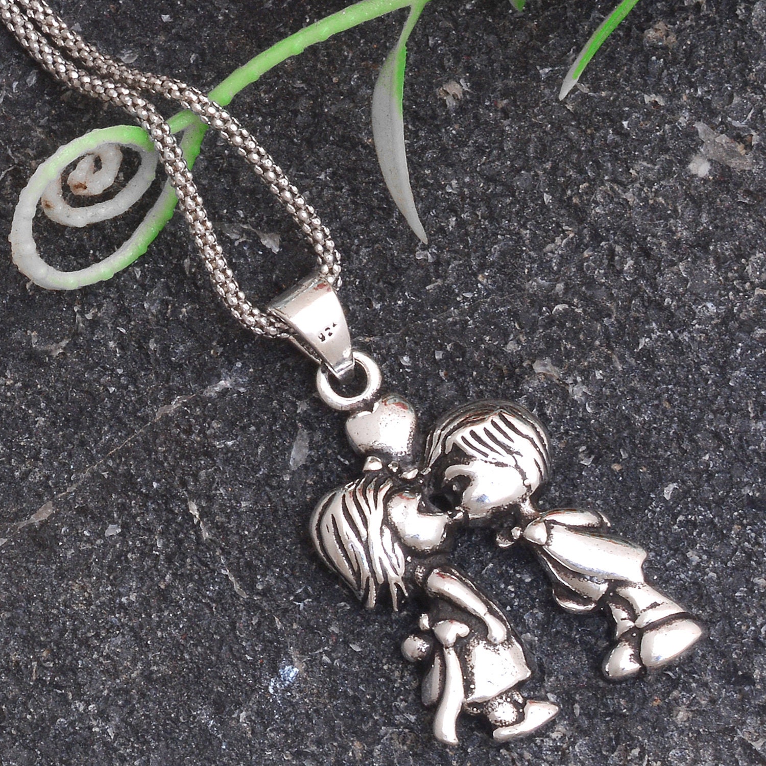 shermer × boys in toyland necklace Boys Initial Necklace • Personalized Rope Chain Necklace for