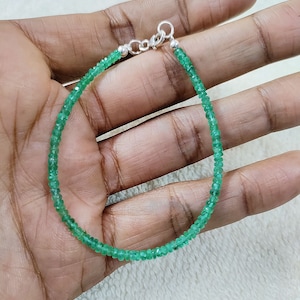 Faceted Emerald Beaded Pendants Faceted Emerald Beaded Pendants