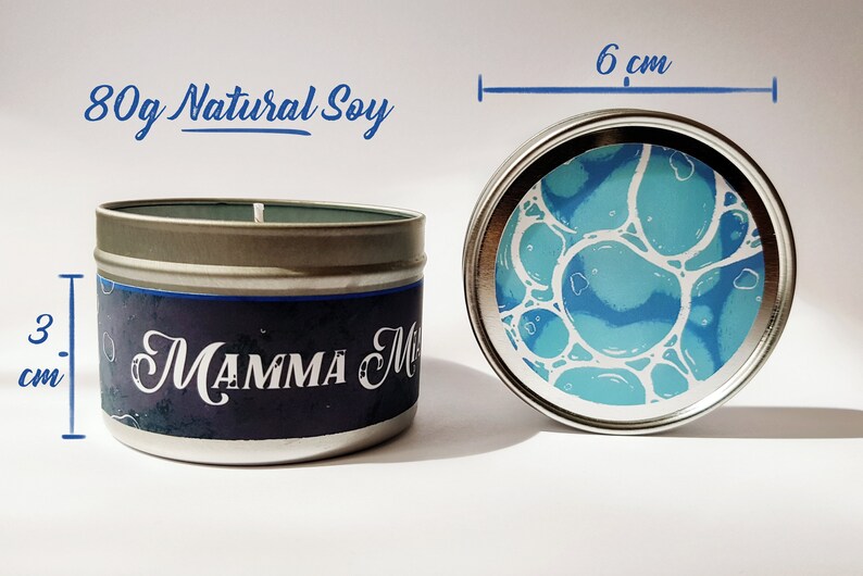 Luxury Mamma Mia Inspired Broadway Musical Candle Musical Etsy
