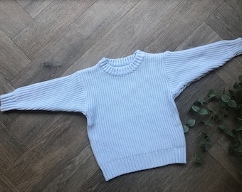 1-2 years personalised knitted jumper