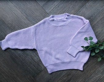 3-6 months personalised knitted jumper