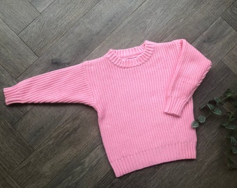 2-3 Years personalised knitted jumper