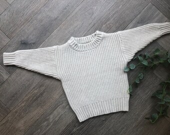 1-2 years personalised knitted jumper