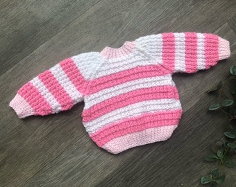 Newborn Personalised hand knitted cardigan lemon