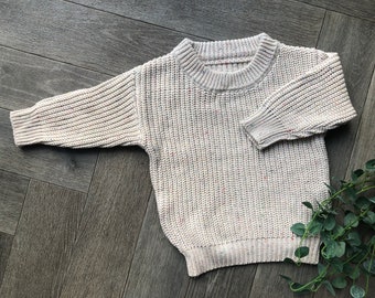 2-3 Years personalised knitted jumper