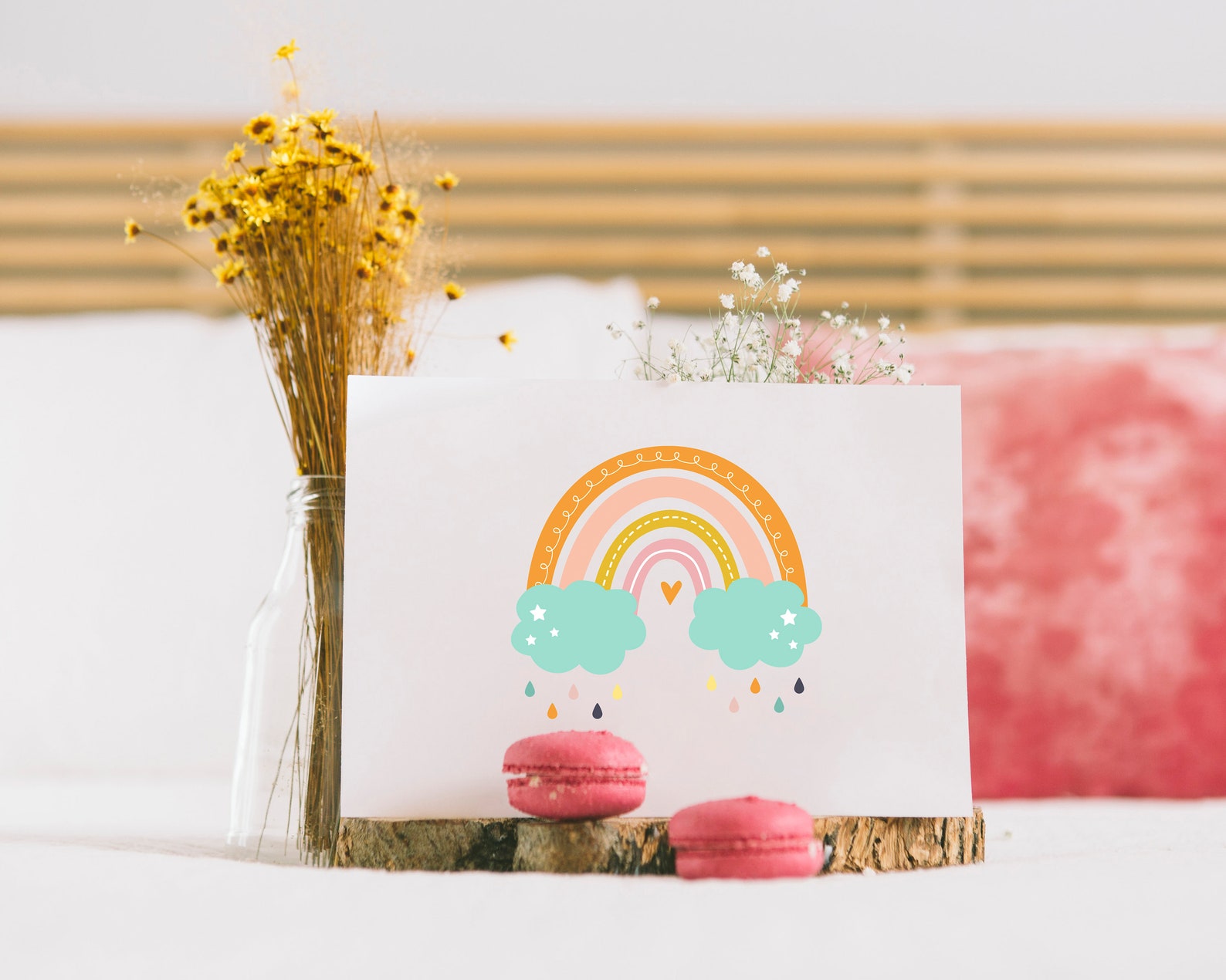 Boho Rainbow SVG Bundle 12 Rainbows svg cut file pastel | Etsy