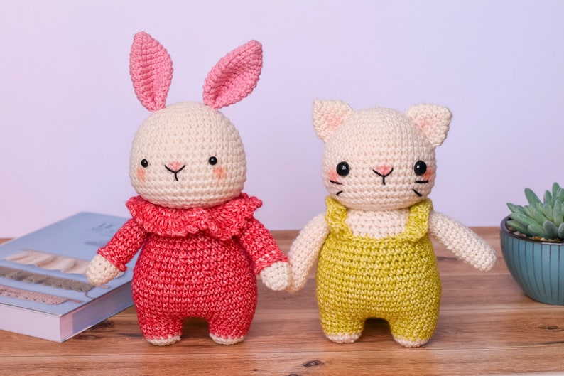 Pdf Crochet Pattern Jade Baby Bunny And Jen Baby Cat Amigurmi Pattern Amigurumi Tuto Crochet Doll Pattern Amigurumi Cat Pdf Patron Francais Paper Party Kids Craft Supplies Tools Pdf Crochet Pattern Jade Baby Bunny And Jen Baby Cat Amigurmi Pattern Amigurumi Tuto Crochet Doll Pattern Amigurumi Cat Pdf Patron Francais Paper Party Kids Craft Supplies Tools
