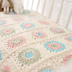 Duchess Blanket Crochet Pattern Baby Blanket image 1