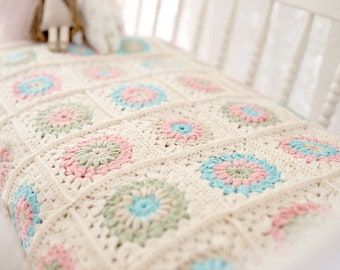 Duchess Blanket Crochet Pattern Baby Blanket
