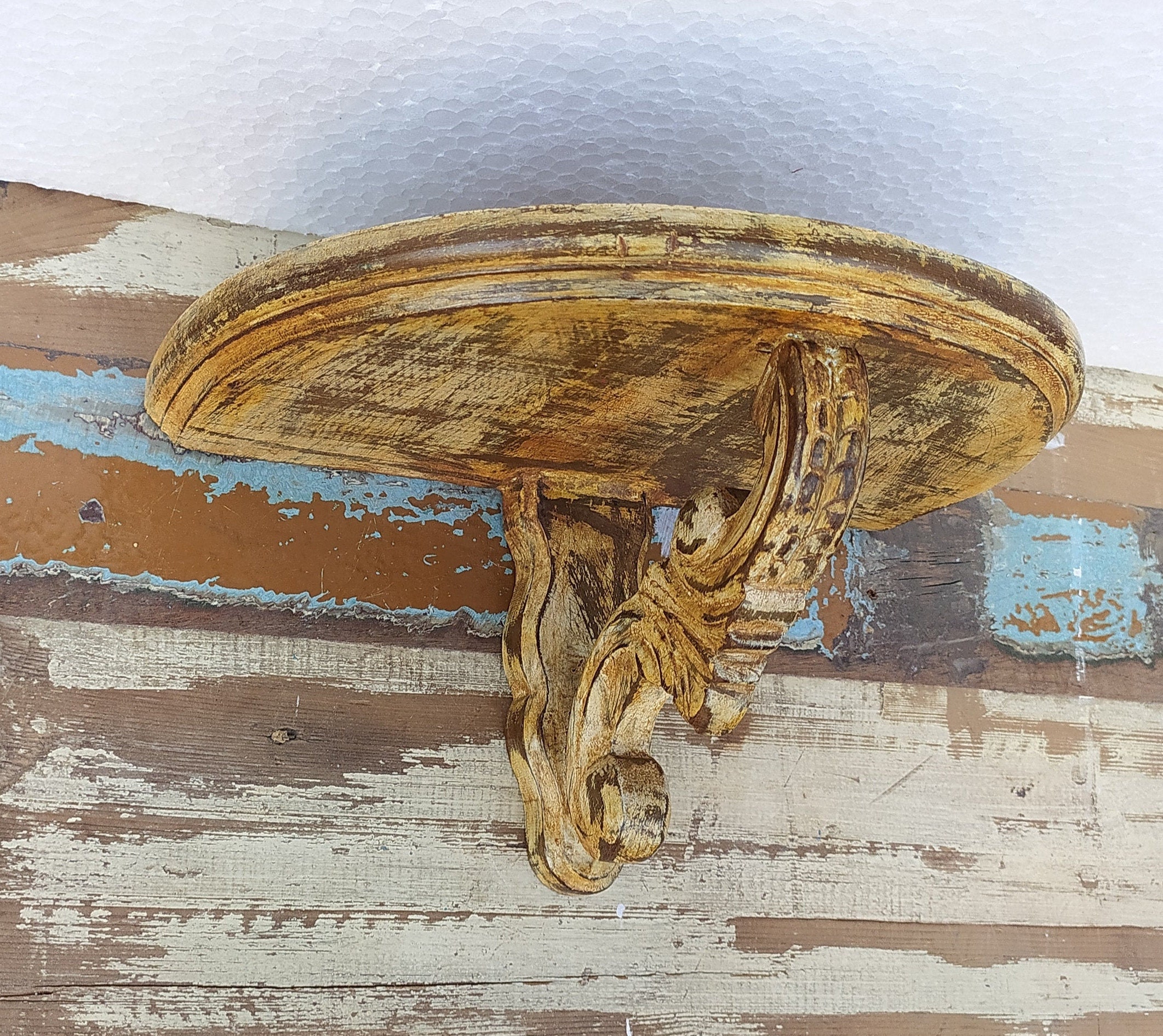 Holz Wandhalter Für Sprühdosen - 41,9x25,4cm Organizer Mit Platz Für 9 Dosen - Ideal Für Werkstatt & Garage