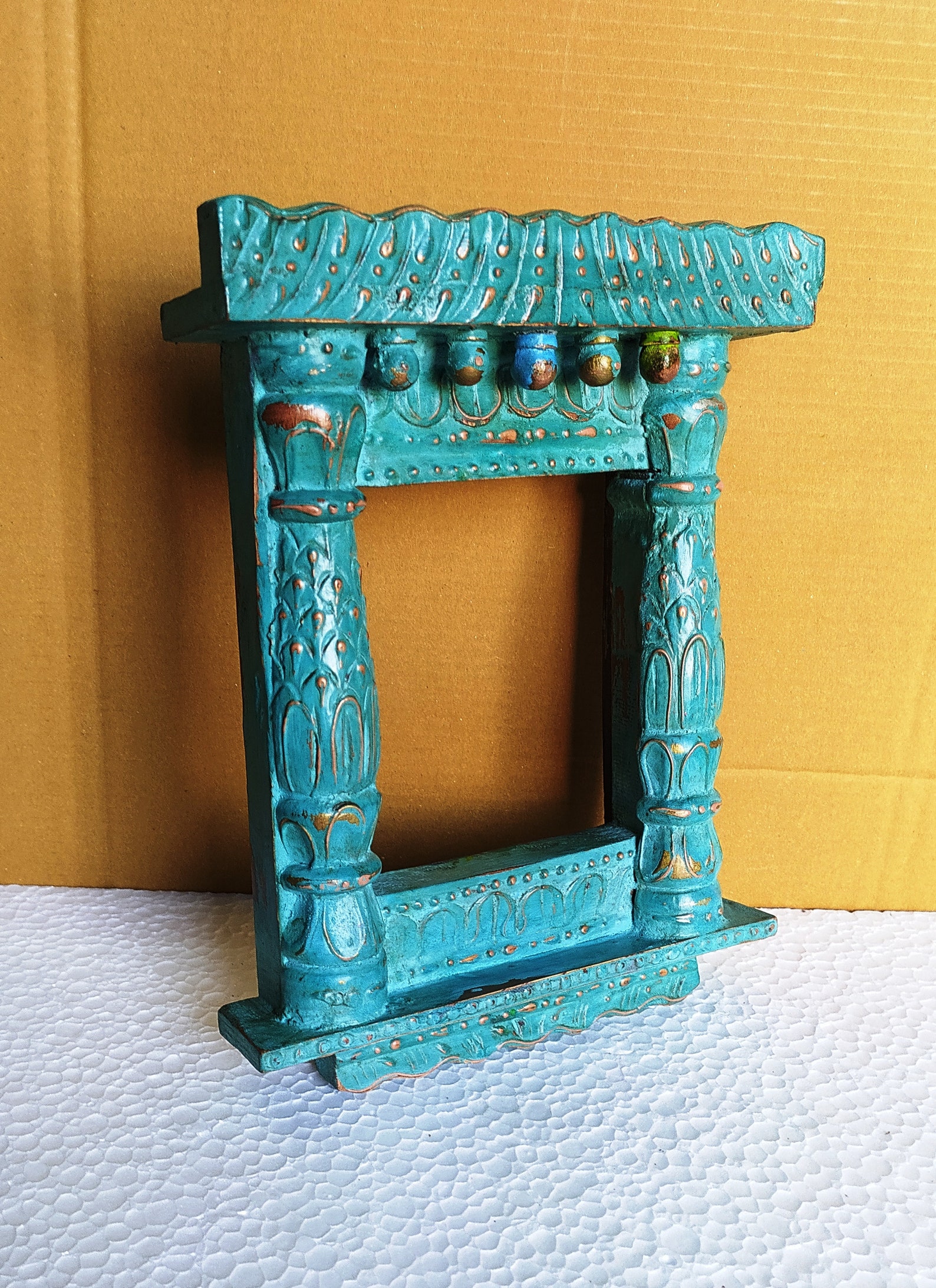 Wood Picture Photo Frame Jharokha Old Hand Carved Photo Frame Etsy