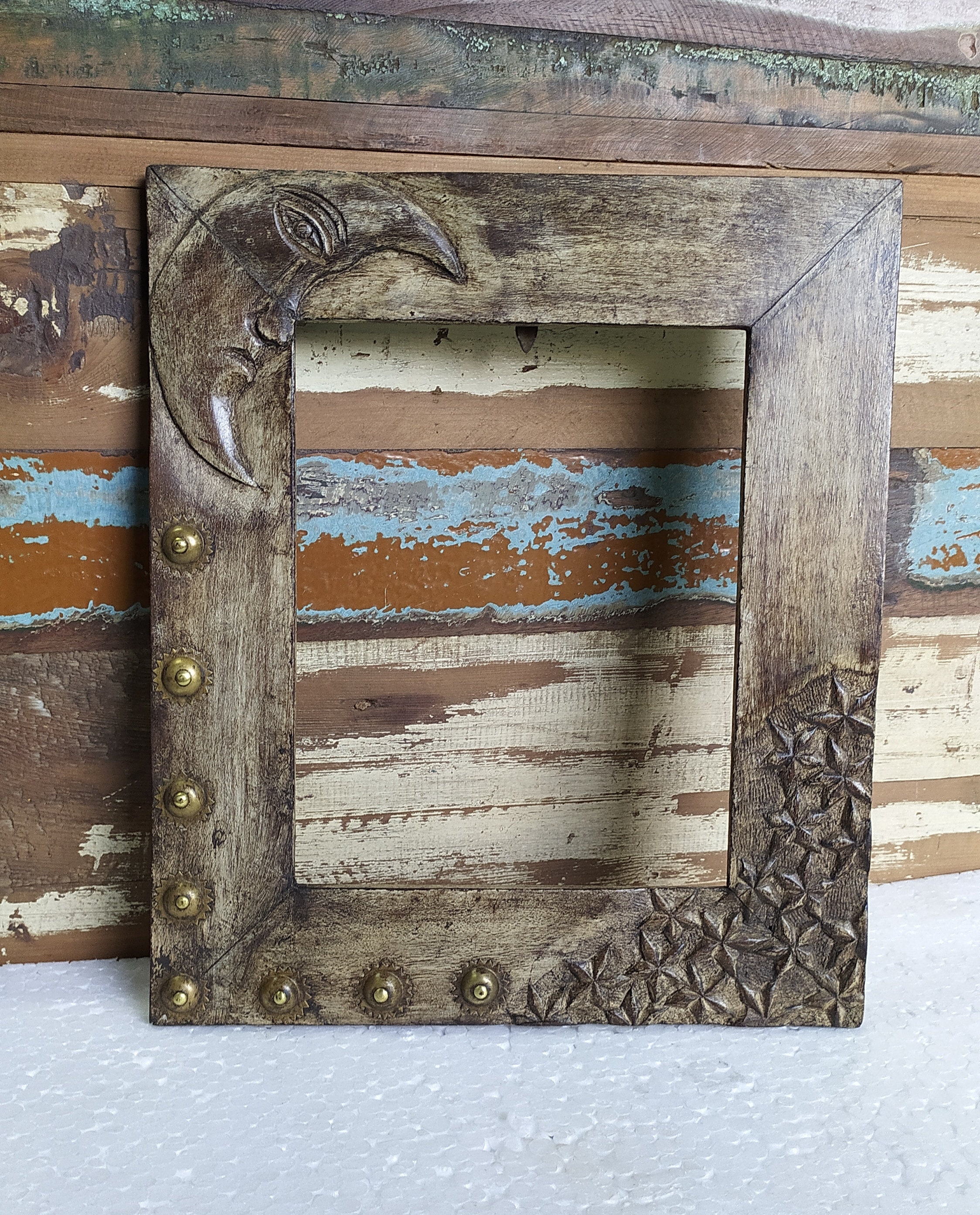 Wood Picture Frame Photo Frame Hand Made and Carved Unique Etsy UK