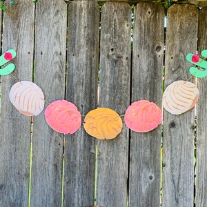 Fiesta banner| Conchita Bread Banner | Mexican Bread