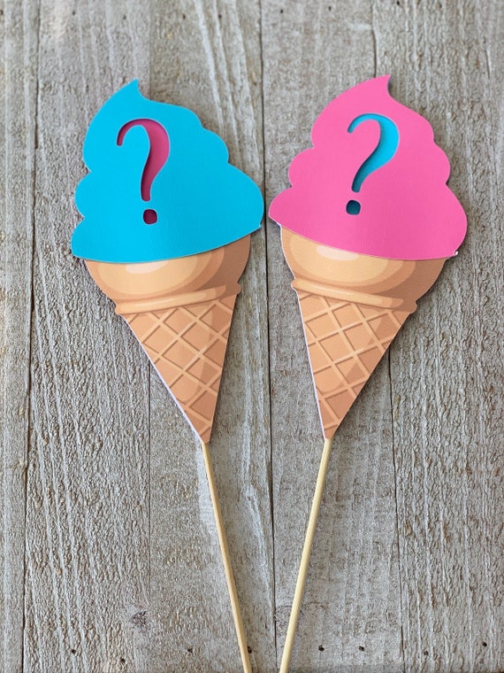 Ice Cream Centerpiece Ice Cream Cone Decoration Etsy