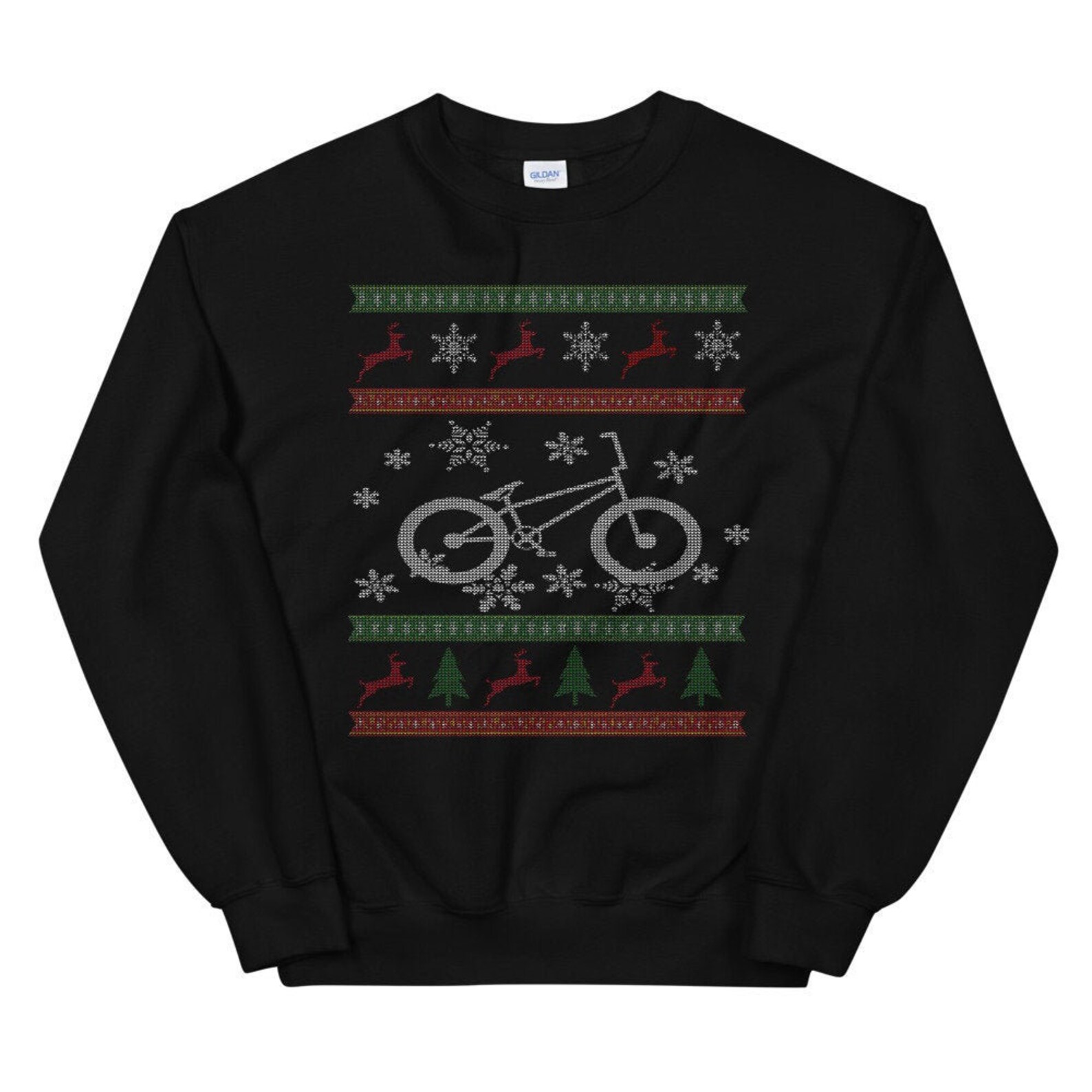 BMX Bicycle Ugly Christmas Sweater BMX Bike Lover Unisex - Etsy UK