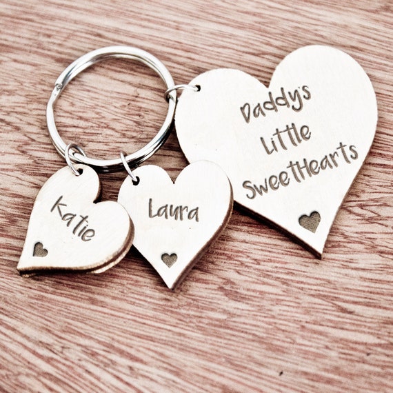 Large Heart Personalised Keyring With Photo /& Message
