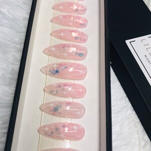 Unicorn Dust Press on Nails | False Nails | Fake Nails | Glue on Nails | Stick on Nails | Acrylic Nails