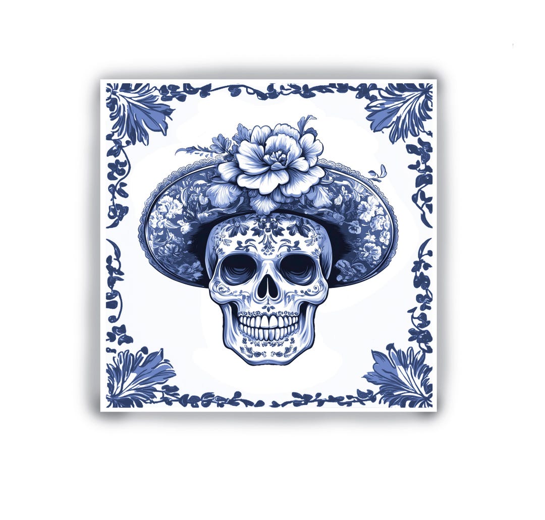Delft Blue Tile, Coaster, Ceramic Tile, 15 X 15 Cm, 10 X 10 Cm ...