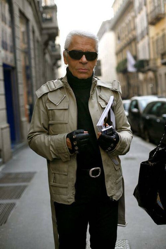 Dior Homme Military Jacket worn by Karl 