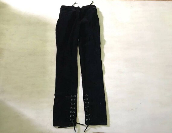 Velvet Pants Yves Saint Laurent Rive Gauche with s