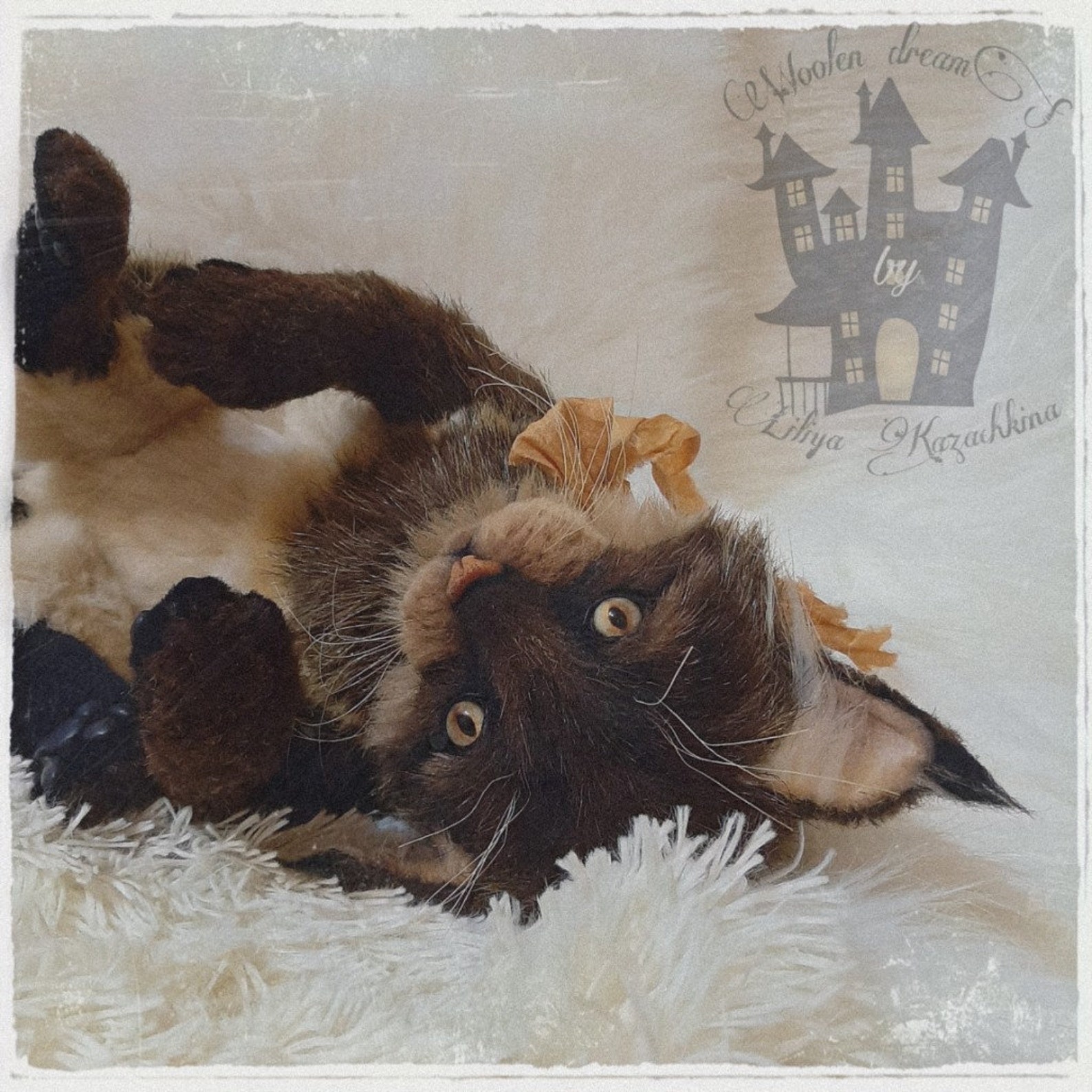 Cat. Maine Coon. Cat toy. Toy Artist. Doll cat. Doll Artist. Etsy