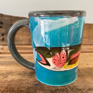 Big Rainbow Trout Mug