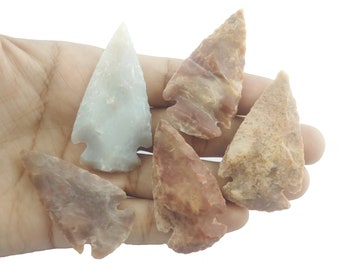 Arrowhead Agate 53x29mm Authentic Stone Hand Crafted Agate Stone Arrow Heads Loose Gemstone Making By Pendant