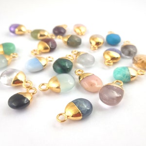 Tiny Charms Pendant Tumble Pendant Handmade Charms, Size 8mm To 10mm Approx. Selling Per Piece image 5