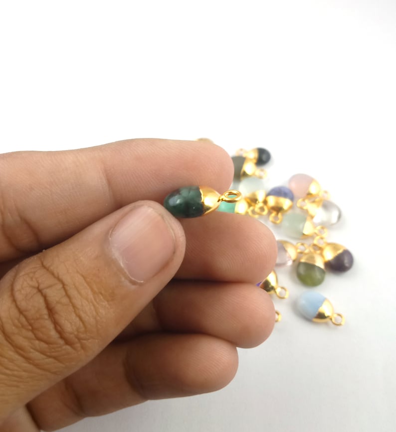 Tiny Charms Pendant Tumble Pendant Handmade Charms, Size 8mm To 10mm Approx. Selling Per Piece image 7