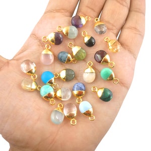 Tiny Charms Pendant Tumble Pendant Handmade Charms, Size 8mm To 10mm Approx. Selling Per Piece image 1