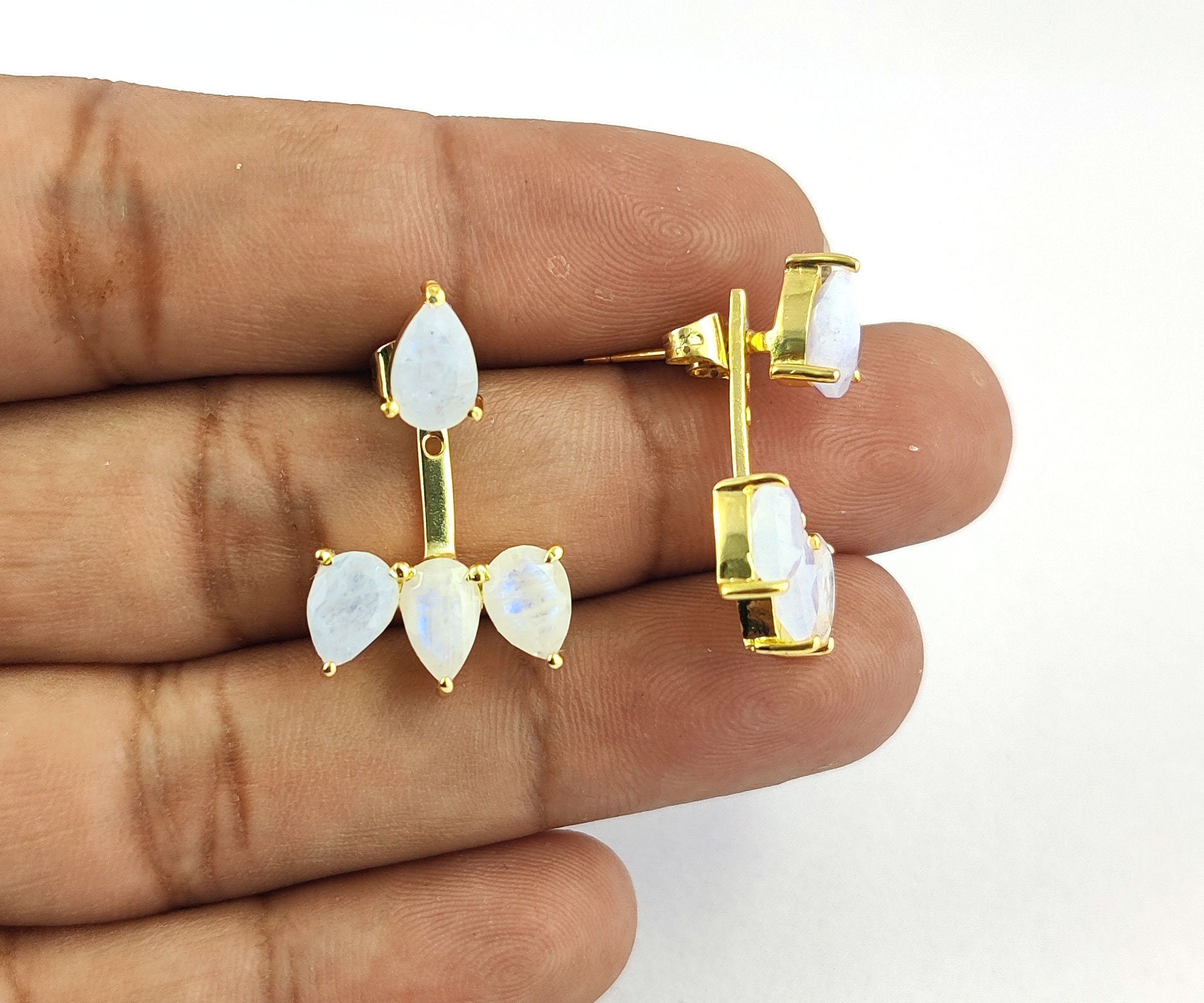 Jasper Green Fashion Earrings for sale | eBay
