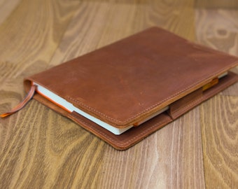 notebook case leather