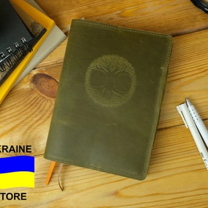 Leather planner cover 2021, Personalized journal cover, Bullet journal cover A5, Leather Hobonichi Techo, Hobonichi Cousin, Wonderland222