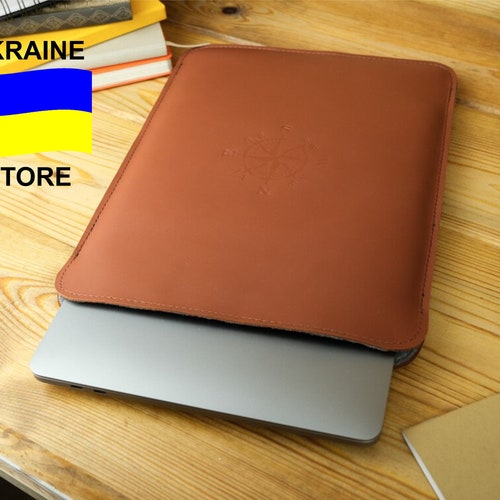 Personalized Leather Sleeve for Macbook Macbook 2020 Case 16 Etsy