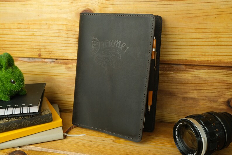 Personalized Bullet Journal Cover for Moleskine Etsy