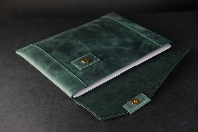 Leather cover for MacBook Air 13 in 2020 Leather case Macbook Pro 13 in Slim Macbook cover Leather holder Macbook 16 inches Magnetic