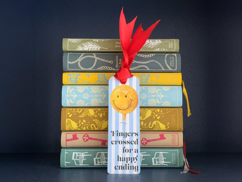 Luxury Ribbon Bookmarks, 'was It Something I Read?', 'fingers Crossed ...