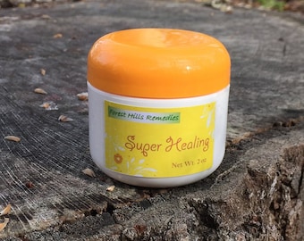 Super Healing Salve, Calendula, Yarrow, Chamomile, Skin Shield, Skin Protection