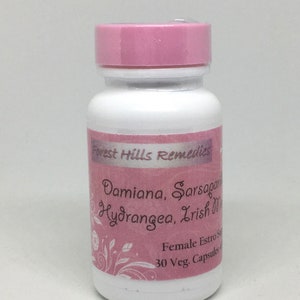 Female ES Support, Damiana, Sarsaparilla, Hydrangea, Irish moss, Retail and Wholesale