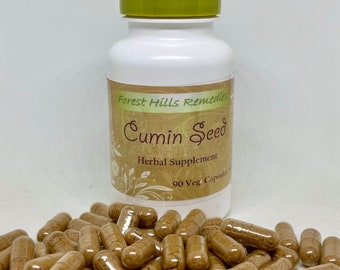 Organic Cumin Seed Powder Vegan Kosher Halal Capsule, Retail and Wholesale