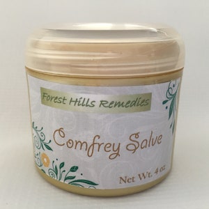 Organic Comfrey Salve, Comfrey Roots Balm