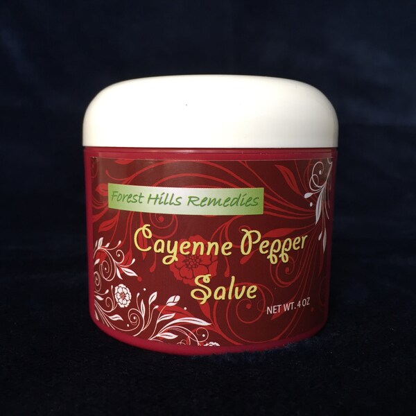 Cayenne Pepper Salve, Joints & Muscle, Gift for Grandpa, Grandma, Skin Friendly Not Burning