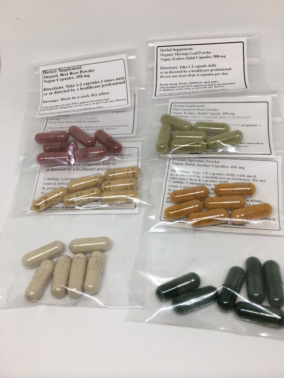 Order Samples, Herbal Supplements, Herbal Capsules, All Natural, Organic Powders, Forest Hills Remedies