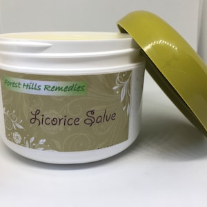 Organic Licorice Salve, Liquorice Ointment, Retail & Wholesale