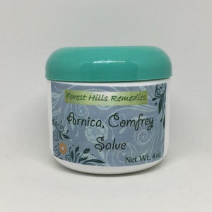 Arnica and Comfrey Salve, Organic, All Natural, Herbal Salve, Granny&#39;s Recipe