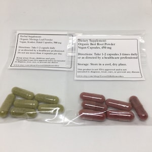 Order Samples, Herbal Supplements, Herbal Capsules, All Natural, Organic Powders, Forest Hills Remedies image 6