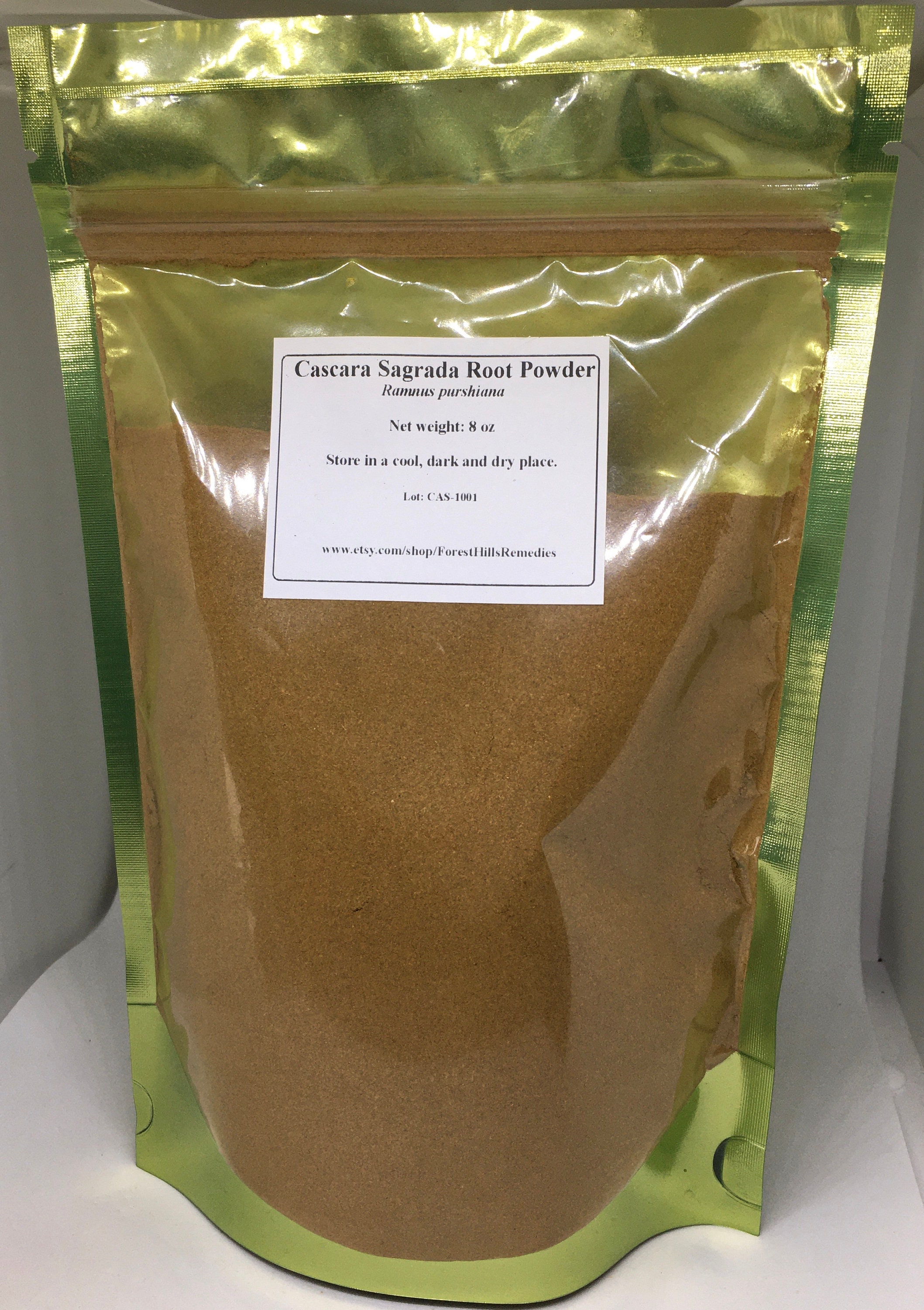 Cascara Sagrada Powder and Cut Available Rhamnus - Etsy
