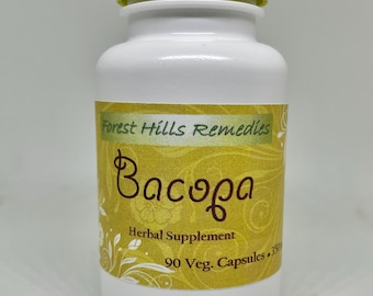 Bacopa Powder, Vegan, Kosher, Halal, Capsule, Freshly made to orders, No additives, Bacopa monnieri, Brahmi, Wholesale available