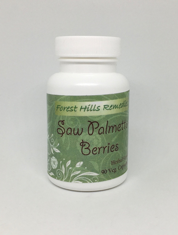 Saw Palmetto Berries Vegan Capsules, 100% Pure Fruit Powder, Retail and Wholesale