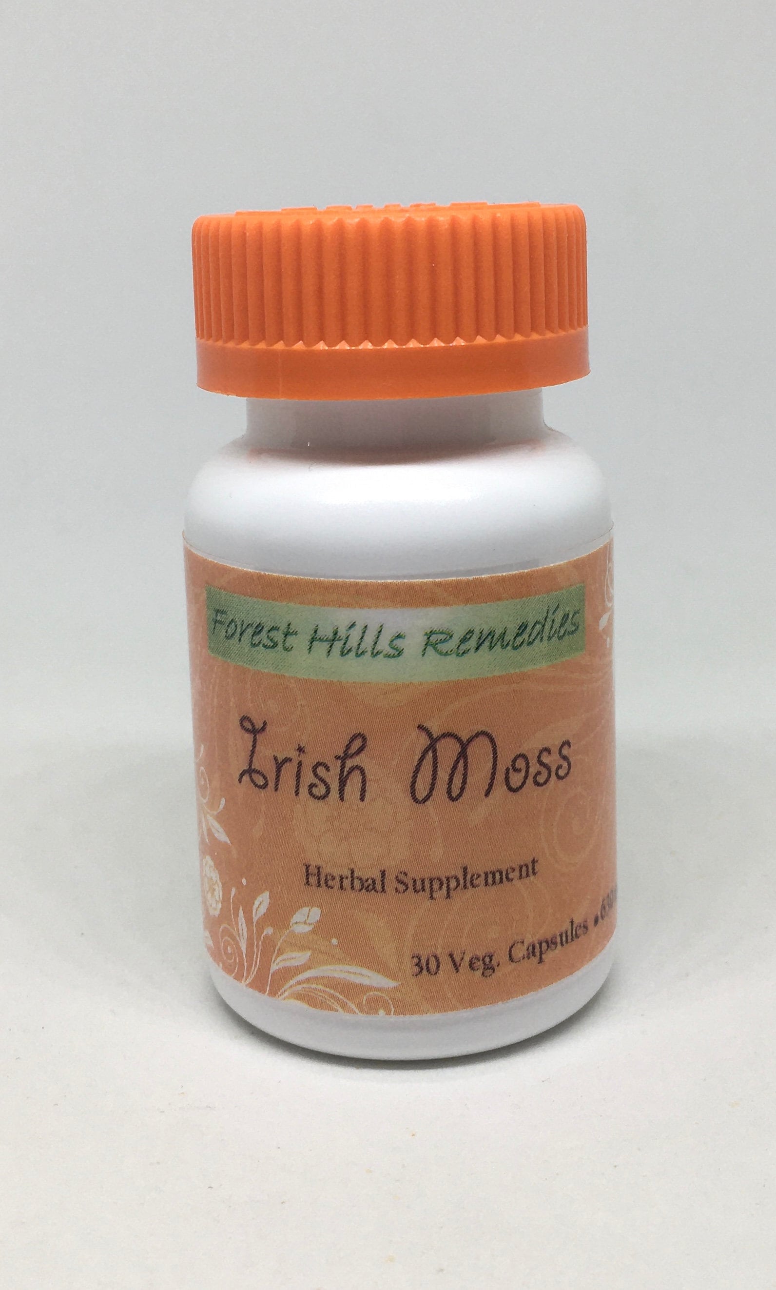 Irish Sea Moss Capsules, 100 Vegan, Pure & NON GMO, Alkalized, All